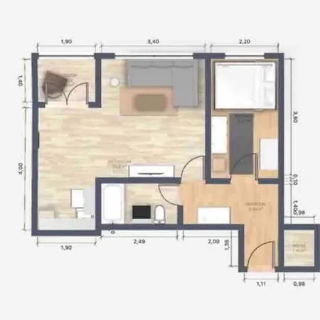 Apartment Attractive Near The Center *